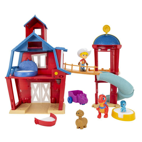 Jazwares - Dino Ranch Clubhouse Playset - Nonstop Fun Awaits! 🦖✨