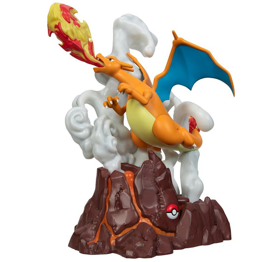 Jazwares - Pokémon Statue Deluxe Charizard 33 cm - Collection Ultime ! 🔥