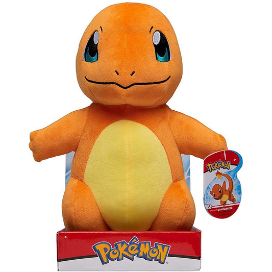 Jazwares - Pokémon Charmander Peluche 30cm - ¡Abrázate a tu Tipo Fuego Favorito! 🔥🧸