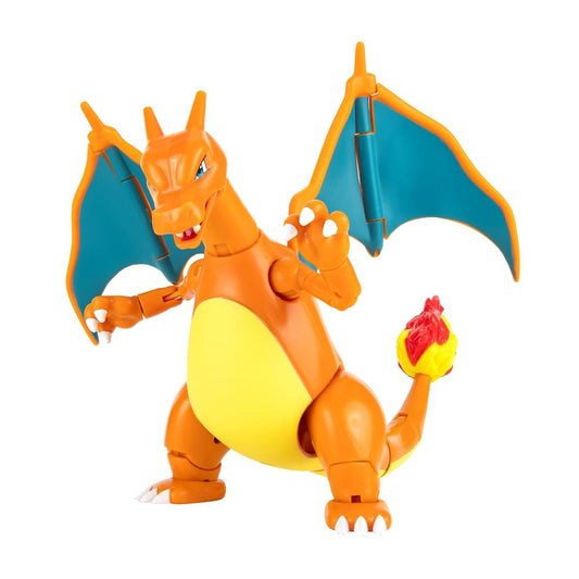 Jazwares - Figura di Charizard Selezione Pokémon - Scatena il Potere del Fuoco! 🔥✨