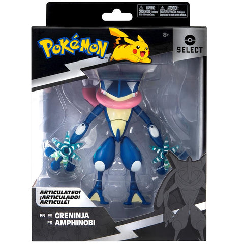 Jazwares - Pokémon Seleziona Figura Quajutsu - Cattura l'Essenza! ⚡️🐸