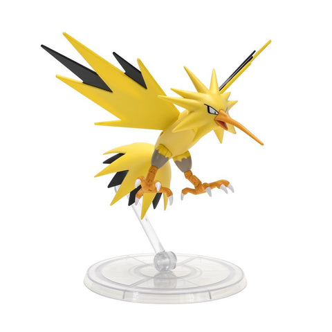 Jazwares - Pokémon Zapdos Figura Selezionata - Libera un'elettrizzante eccitazione! ⚡️✨