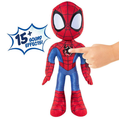 Jazwares - Spidey Plush with Sound - Exciting Hero Fun! 🕷️🎉