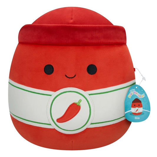 Jazwares - Illia Sriracha 30cm - ¡Coleccionable Divertido y Acogedor! 🌶️🧸