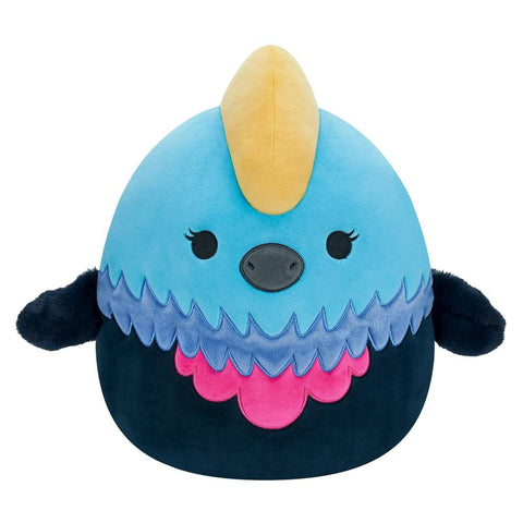 Jazwares - Squishmallows Melrose Kasuar 30cm - Umarme den flauschigsten Freund! 🦜💖