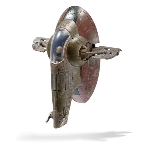 Jazwares - Star Wars Véhicule Deluxe Starship de Boba Fett - Édition Ultime du Collectionneur ! 🌌🛸