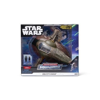 Jazwares - Star Wars Veicolo Deluxe Nave di Boba Fett - Edizione del Collezionista Finale! 🌌🛸