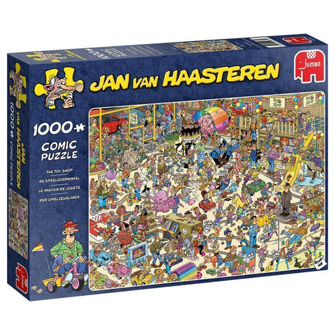 JUMBO - 1000-Piece Comic Puzzle by Jan van Haasteren - Dive into Fun! 🧩✨