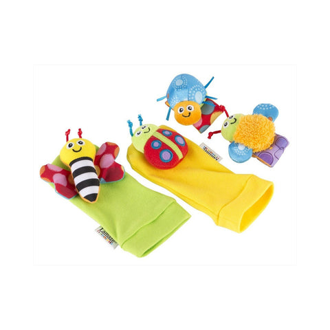 LAMAZE - Wrist Rattle og Foot Finder - Sjovt & Engagerende Baby Legtid! 🐾🎉