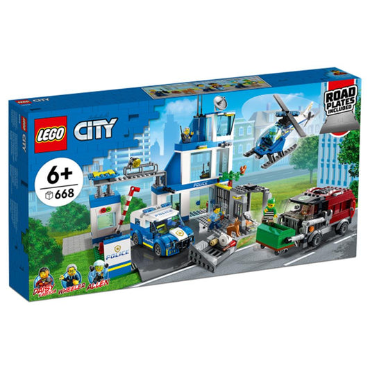 LEGO® - City Police Station - Thrilling Crime-Fighting Fun! 🚓👮‍♂️