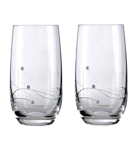 MATRIVO Clio Highball with Swarovski Crystals - Set of 2 Pieces - AlpsDiscovery