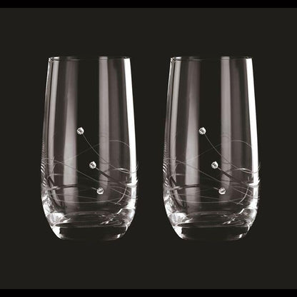 MATRIVO Clio Highball with Swarovski Crystals - Set of 2 Pieces - AlpsDiscovery