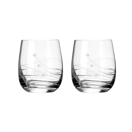 MATRIVO Clio Tumblers with Swarovski Crystals - Set of 2 Pieces - AlpsDiscovery