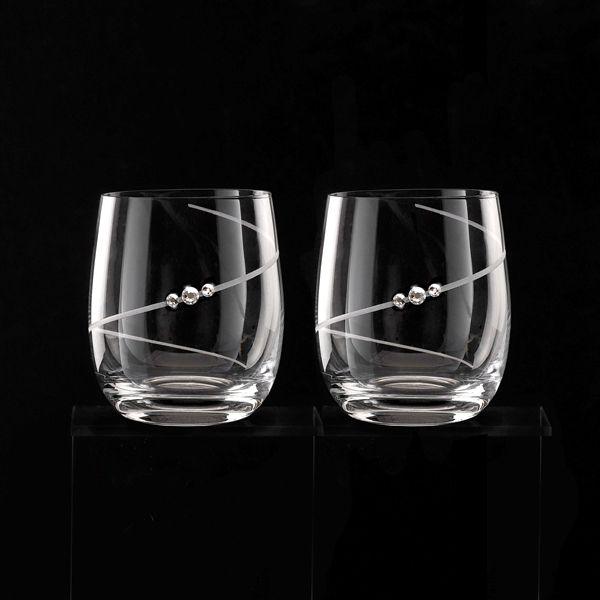 MATRIVO New Pen Tumbler with Swarovski Crystals - Set of 2 Pieces - AlpsDiscovery