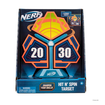 Jazwares - NERF Hit & Spin Target - Melhore as Suas Habilidades! 🎯💥