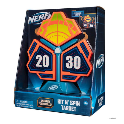 Jazwares - NERF Hit & Spin Target - ¡Mejora Tus Habilidades! 🎯💥