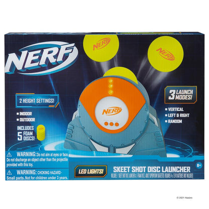 Jazwares - NERF Skeet Shot Disc Launcher - Вивільніть веселощі та хвилювання! 🎯🚀