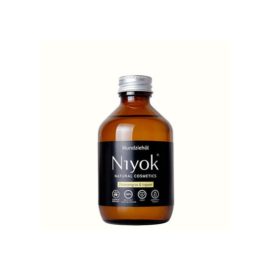 Niyok - Olio di Cocco Pulling - Lemongrass & Ginger Refresh 🌿🦷