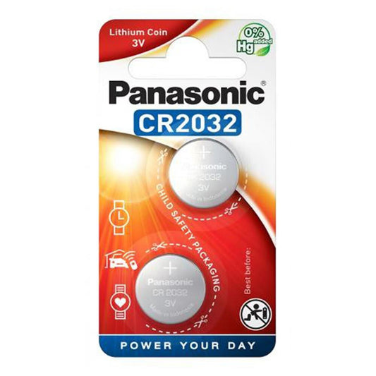 PANASONIC - Battery, 2 x CR2032 - Long-Lasting Power 🔋💡