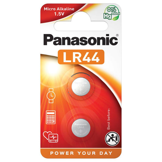 PANASONIC - LR44 Batteries - Long-lasting Power 🔋