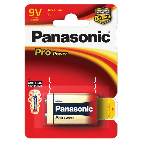 PANASONIC - Battery 9V, 1 Unit - Long-Lasting Power 🔋