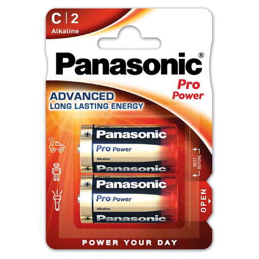 PANASONIC - Battery C, 2-er 🔋