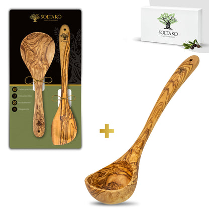 Bundle cooking spoon+rice spoon+louche