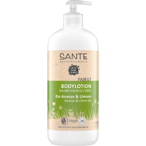 Santé - Lotion Corporelle à l'Ananas Bio & Citron Vert