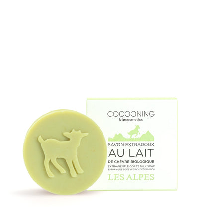 Cocooning Biokosmetik - Ziegenmilchseife Alpen - Luxuriöse Hautpflege 🧼🌿🥛