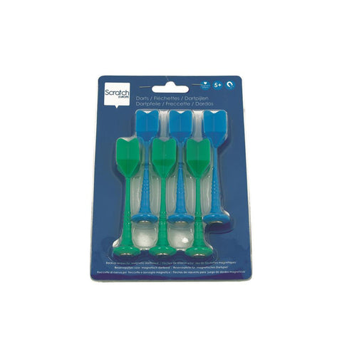 Scratch - Spare Parts Set 6 Darts 🎯 [Green/Blue] - Enhance Your Game!