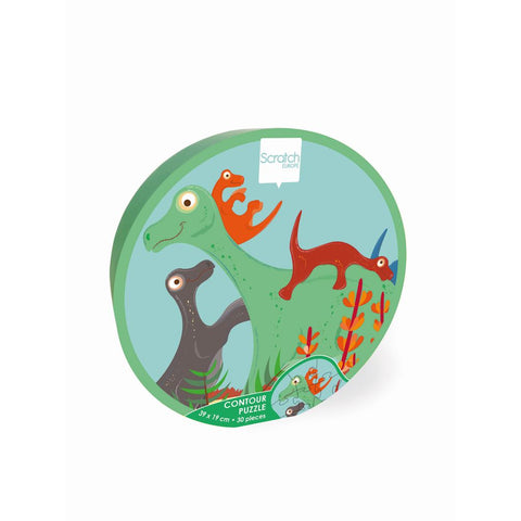 Mini Shape Puzzle Dinosaurier 30 Teile