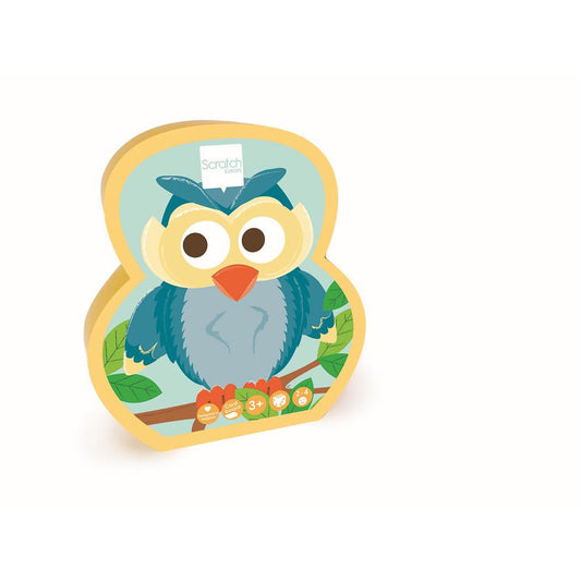 Scratch - Puzzle Dice Game Owl - Fun and Challenging 🦉