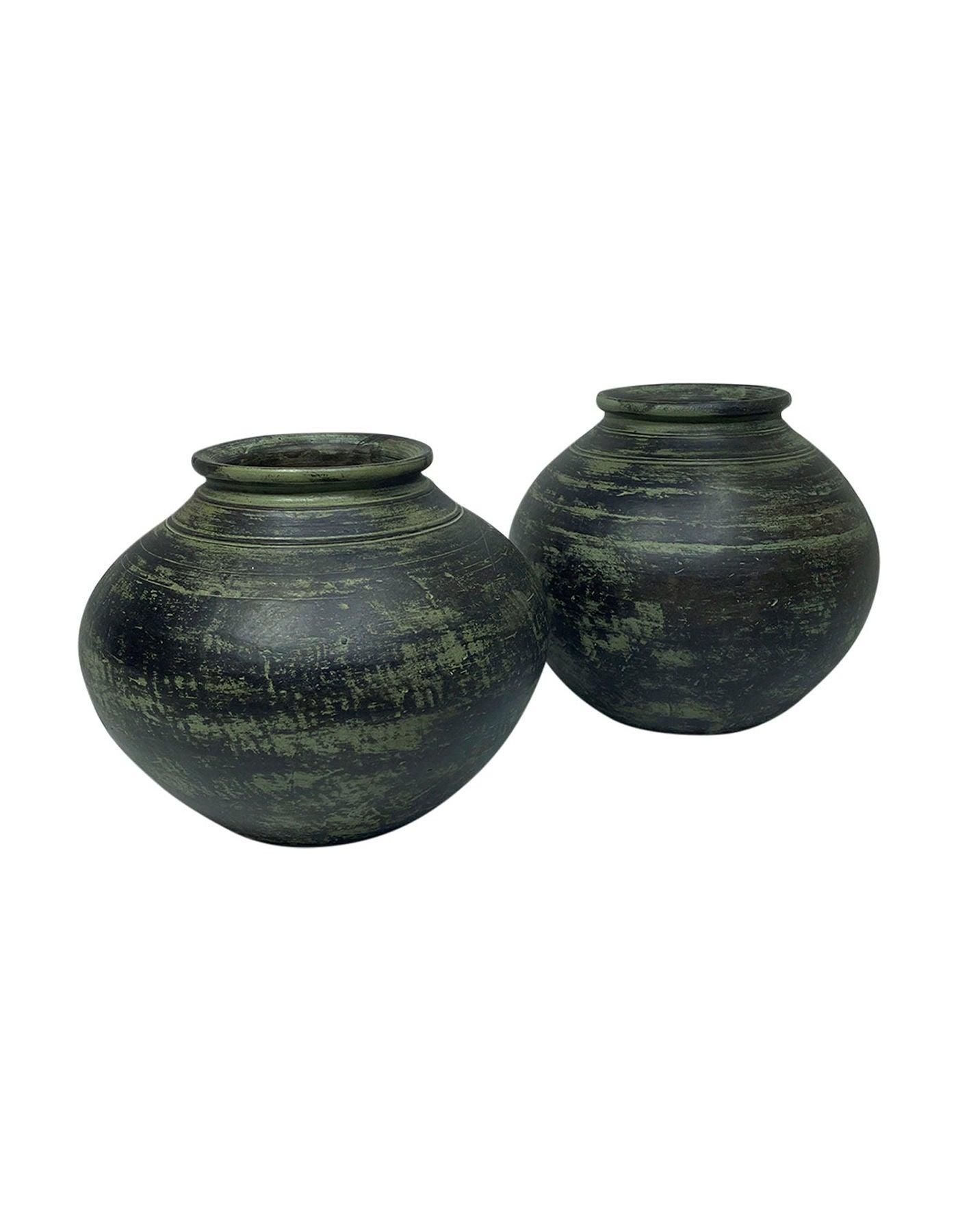 Sjælsø Nordic HANDMADE CLAY POT - Set of 2 - AlpsDiscovery