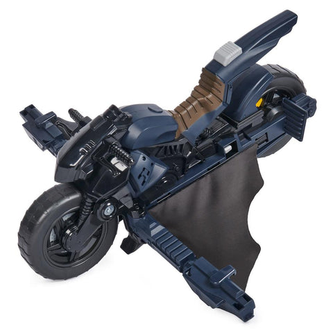 Spin Master - Batman Batcycle - Släpp loss hjältarna inuti! 🦸‍♂️🔥