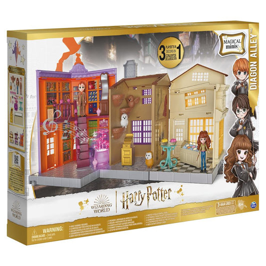 Spin Master - Ensemble de jeu Diagon Alley Harry Potter - Déchaînez vos aventures magiques ! ⚡️🧙‍♂️