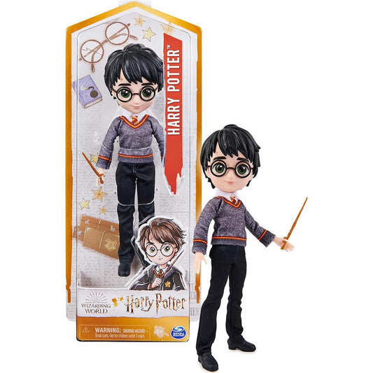 Spin Master - Poupée Harry Potter 20 cm - Jouet enchanteur pour jeunes sorciers ! 🧙‍♂️✨