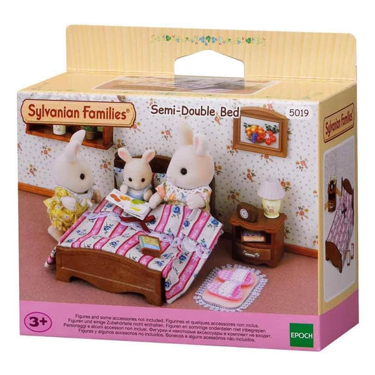 Epoka - Sylvanian Families Półdwuosobowe Łóżko - Przytulna Zabawna Noc 🛏️✨