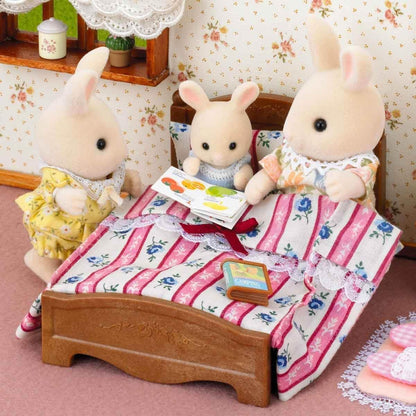 Epoch - Sylvanian Families Півдвоспальне Ліжко - Затишні Ночі Для Розваг 🛏️✨