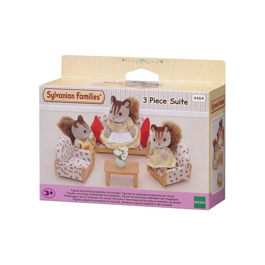 Epoch - Sylvanian Families 3-częściowy komplet - Przytulna radość w domku dla lalek! 🛋️🌸