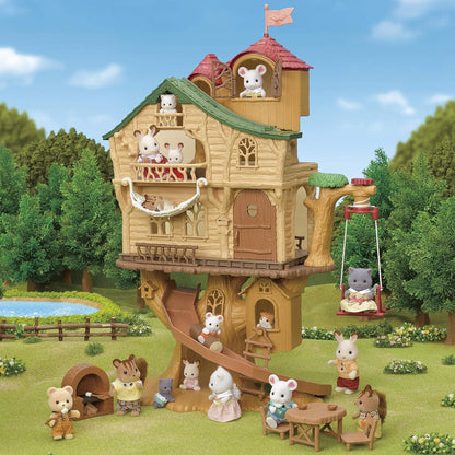 Epoch - Sylvanian Families Дерев'яний Будинок - Пригода та Розваги Чекають 🌳🏡✨