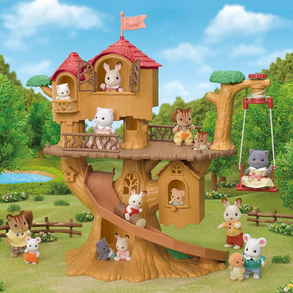 Epoch - Sylvanian Families Дерев'яний Будинок - Пригода та Розваги Чекають 🌳🏡✨