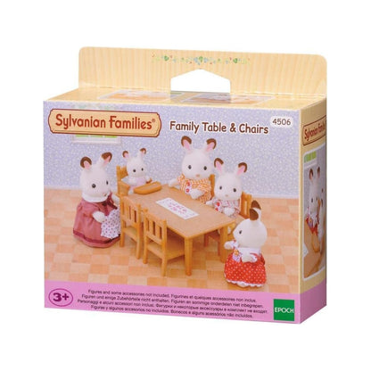Epoch - Sylvanian Families Spisesæt - Skab Charmerende Familieøjeblikke 🍽️🐰