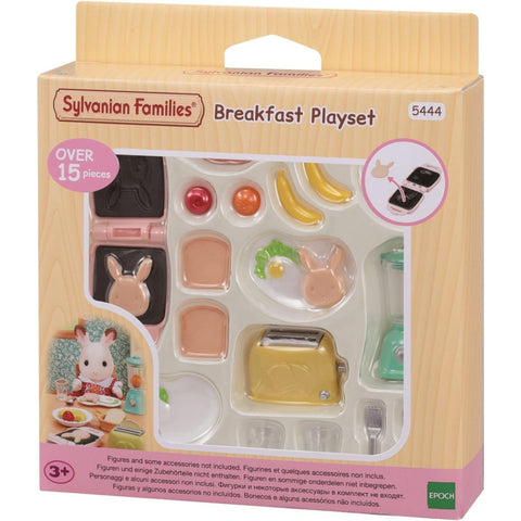 Epoch - Sylvanian Families Ensemble de jeu petit-déjeuner - Essentiels matinaux amusants 🐰🍞✨