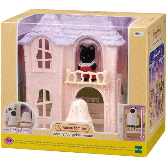 Epoch - Sylvanian Families' Straszny Domek Niespodzianka - Czekają na Ciebie Emocje! 👻🏠✨