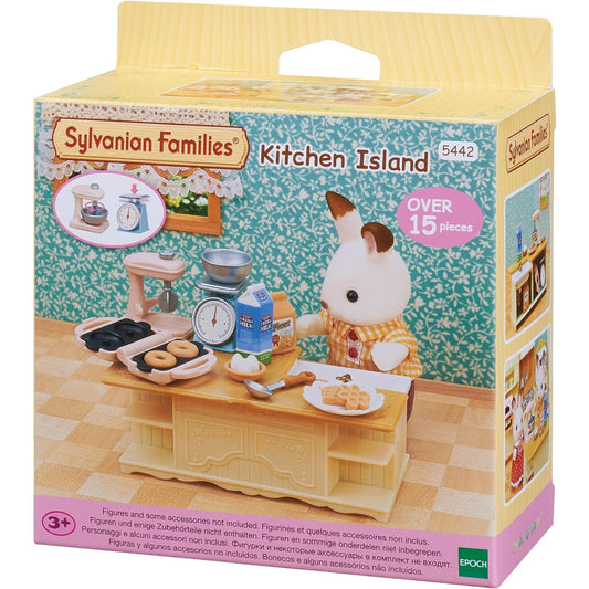 Epoch - Sylvanian Families Wyspa Kuchenną - Czarujący Zestaw Mini Szefa Kuchni! 🍽️✨