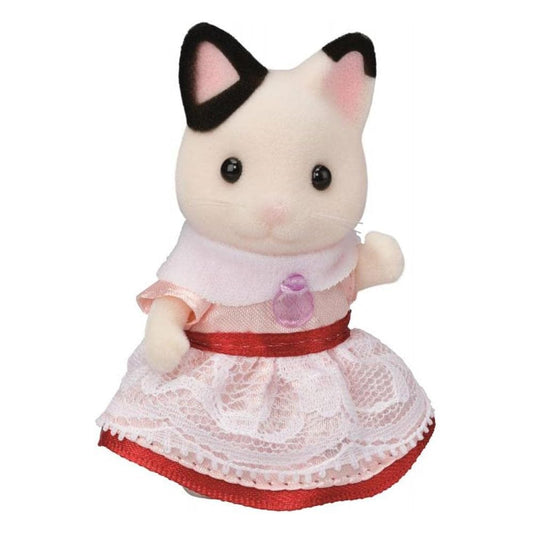 Epoch - Sylvanian Families Party Playset - Zabawa z Lilią, kotem w fraku! 🎉🎈