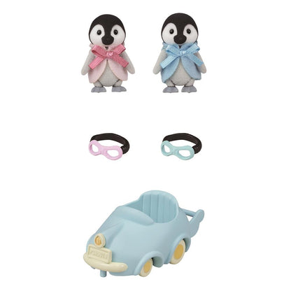 Epoka - Rodzina Sylvanian - Pingwinowe Bobasy - Jazda i Zabawa - Nieskończona Zabawa Czeka! 🐧🚗✨