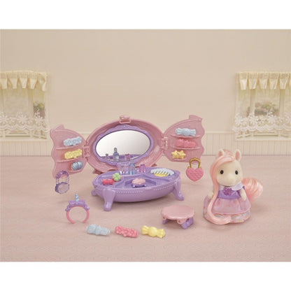 Epoch - Sylvanian Families Pony's Vanity Dresser Set - Spar Kreativiteten! 🎀✨