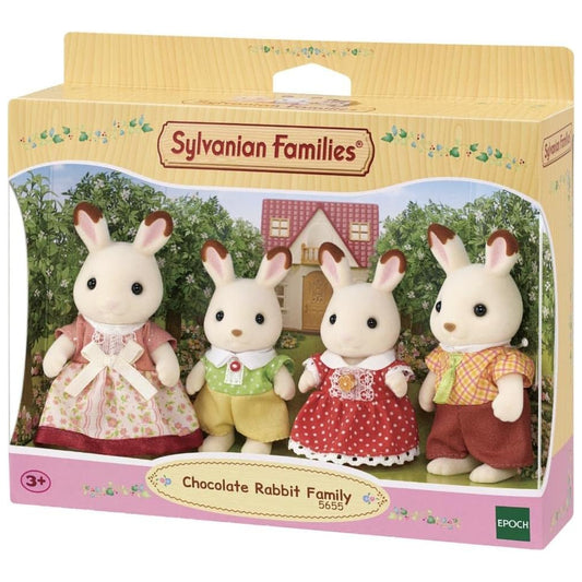 Epoch - Sylvanian Families Rodzina Czekoladowych Królików - Cenne Wspomnienia Wielkanocne! 🐰🌟