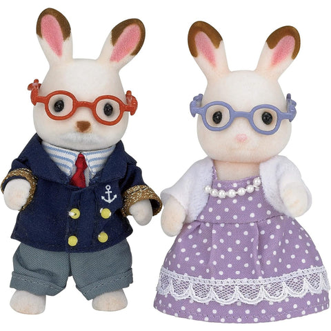 Epoch - Sylvanian Families Czekoladowe Króliczki Dziadków - Nieskończona Wyobraźnia 🐰✨